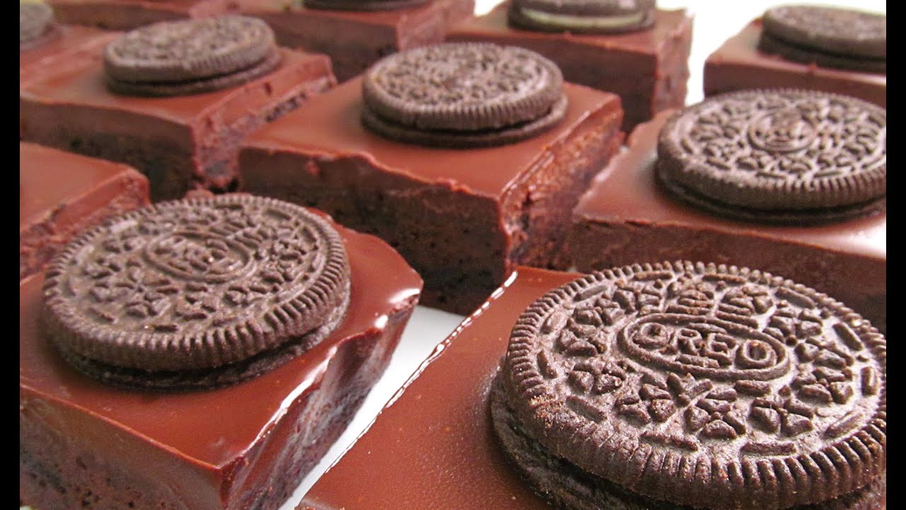 Brownie de Chocolate con Oreo