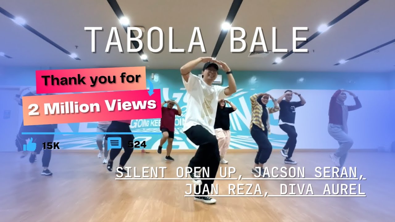 Tabola Bale - Silet Open Up (feat. Jacson Zeran, Juan Reza & Diva Aurel) | Viral Easy Dance Choreo