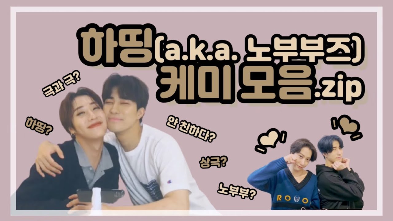 [원위/ONEWE] 하띵(a.k.a. 노부부즈) 케미모음.zip