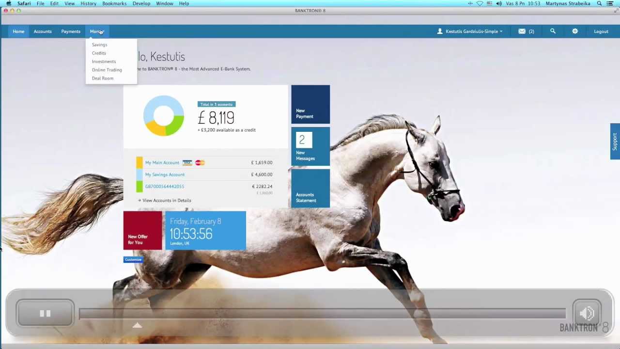 BANKTRON® 8 Live Demo