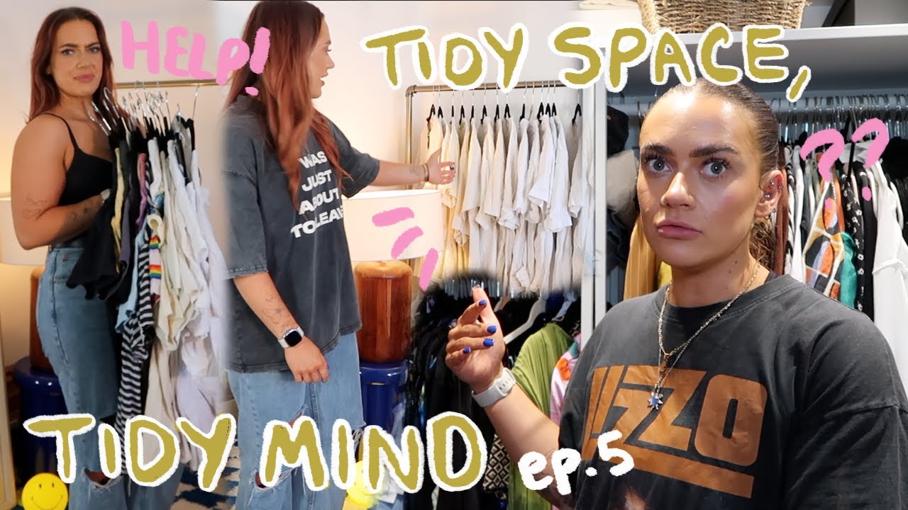 MESSY GIRL DIARIES: DECLUTTERING MY TSHIRT COLLECTION | TIDY SPACE, TIDY MIND PT.5 | EmmasRectangle