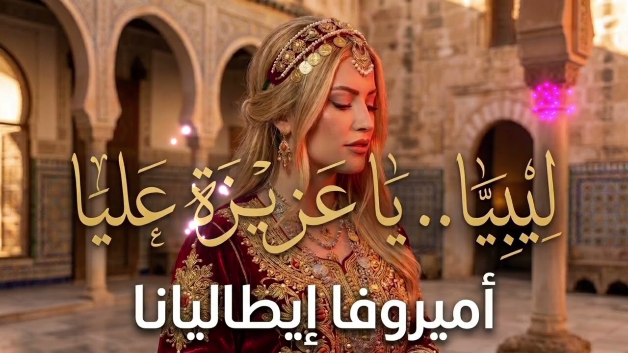 Amirova Italiana | (Official Music)ليبيا يا عزيزة عليا 