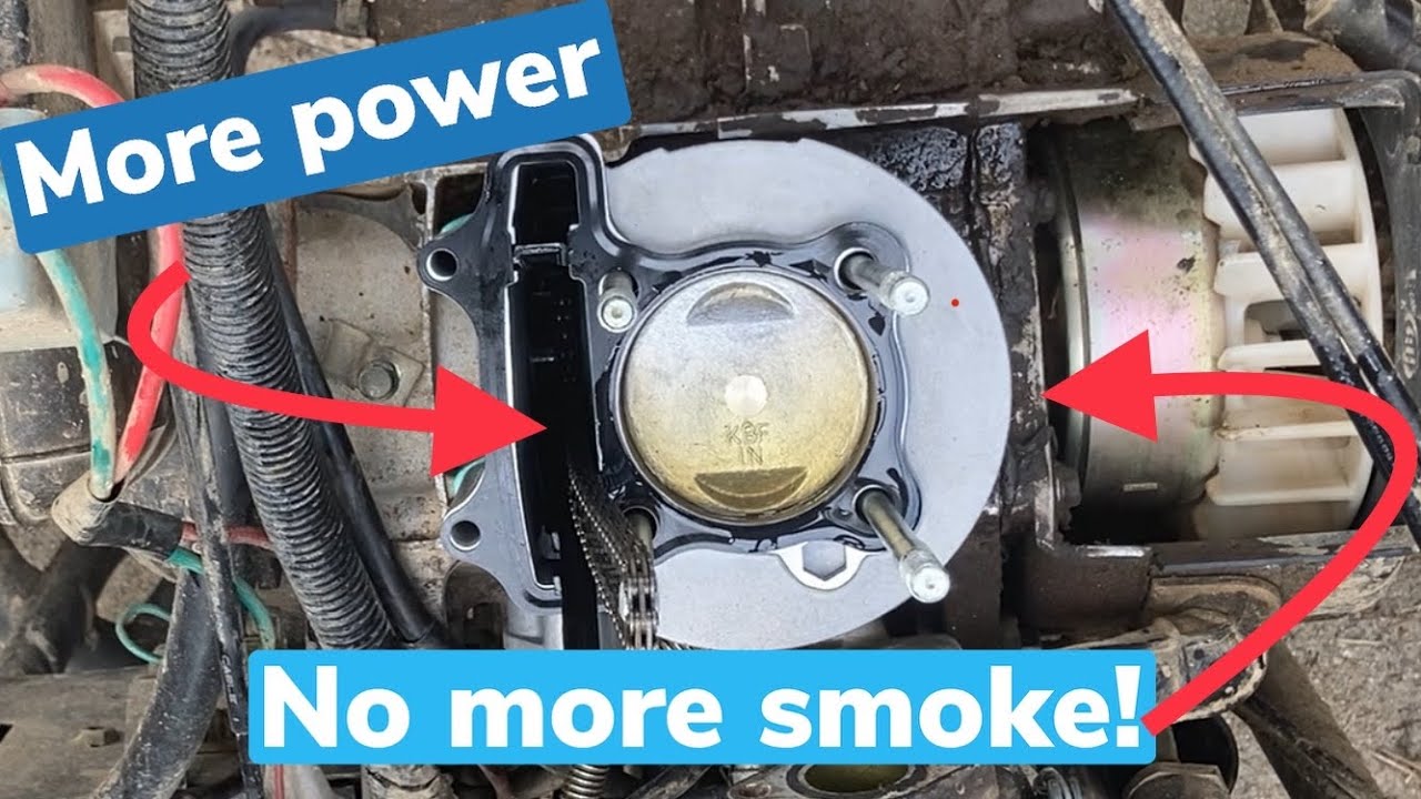 Big boring my hammerhead gts 150/gy6 engine!