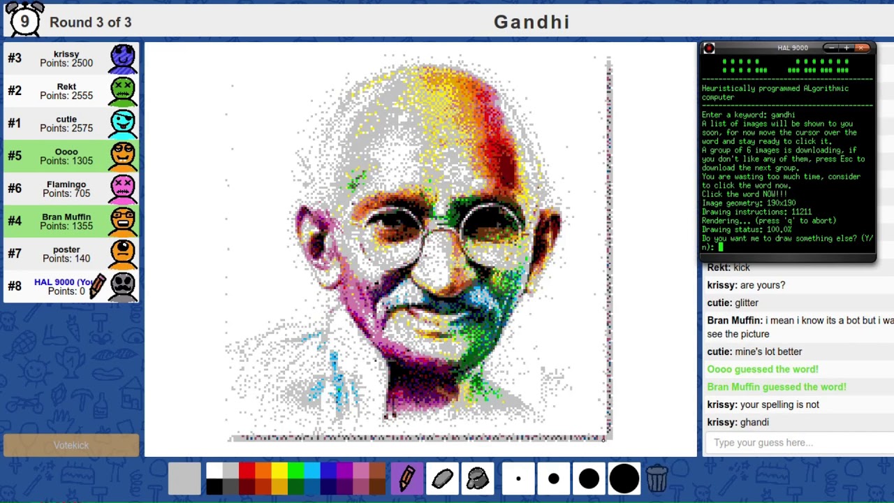 HAL 9000 on skribbl.io #11