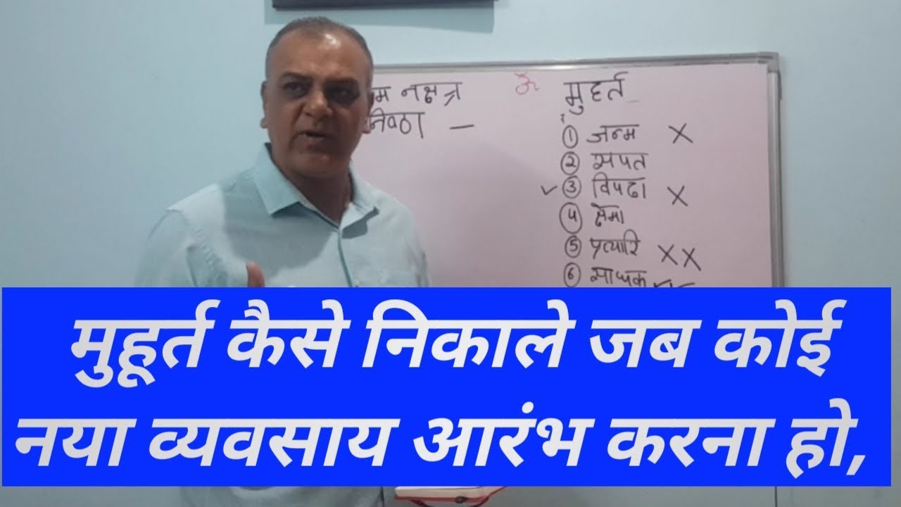 मुहूर्त कैसे निकाले जब कोई नया व्यवसाय आरंभ करना हो