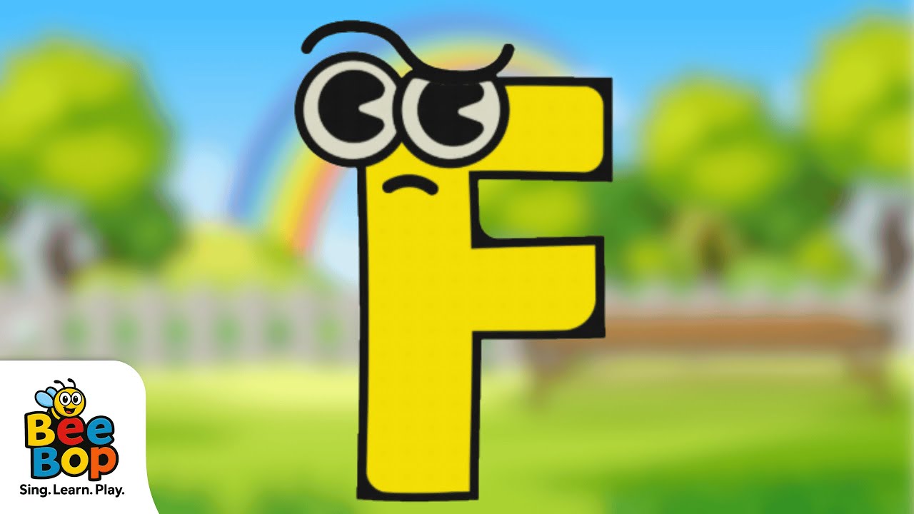F Song | Low Stimulation Alphabet | Learning for Kids | Learn Letter F