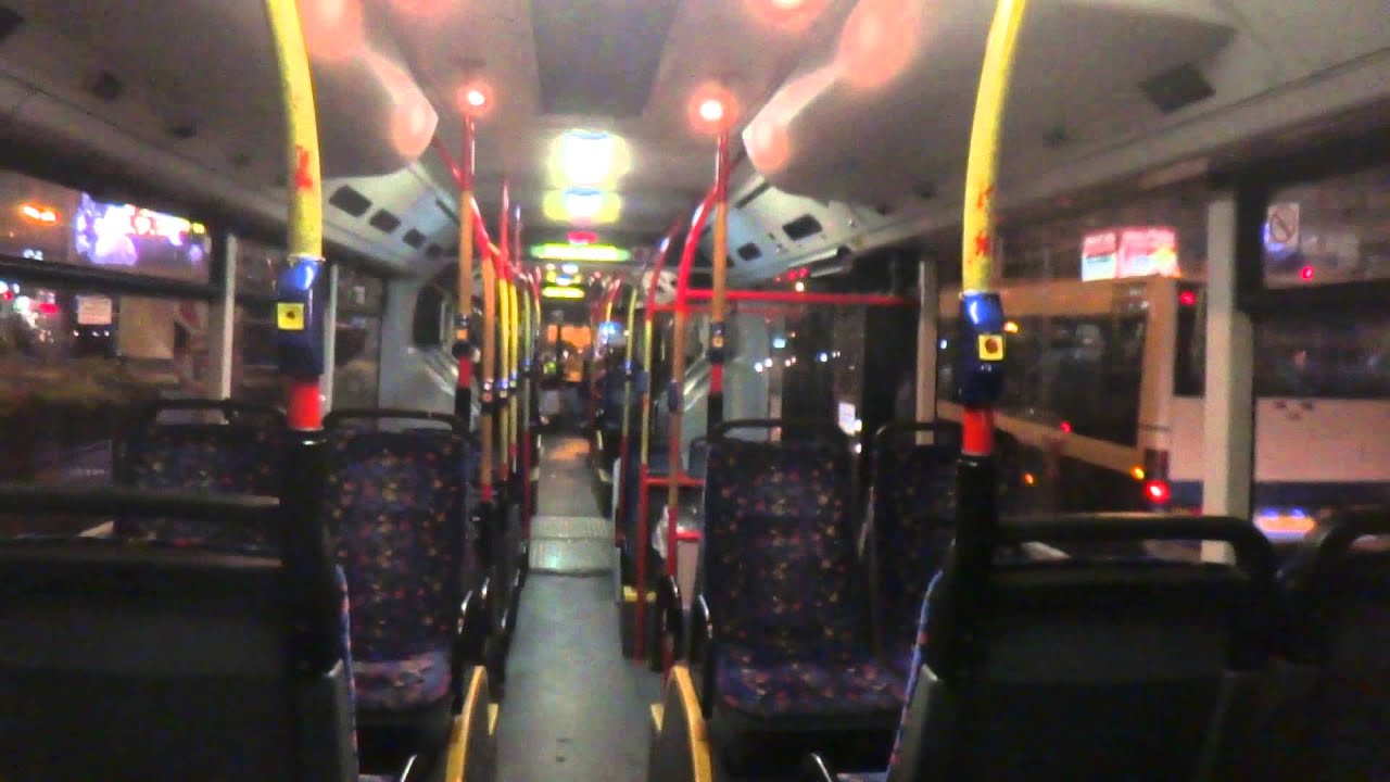 MAN NG363F bus #461 Dan Bus Company with voice announcements on route 189 from Tel Aviv to Holon