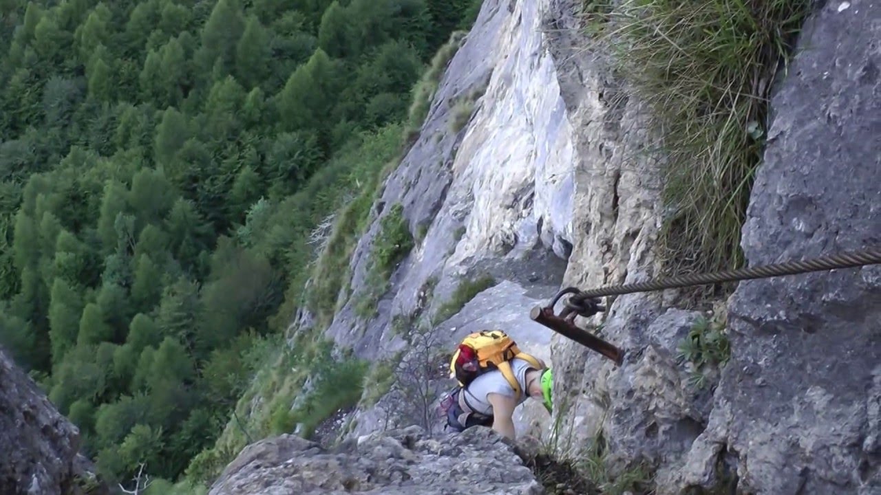 Ferrata fiamme gialle Redeo