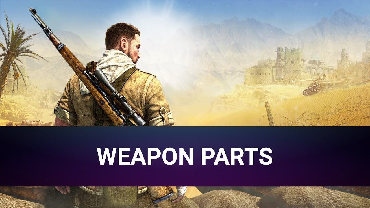 [Road to 100%] Sniper Elite 3 - Weapon parts - All locations