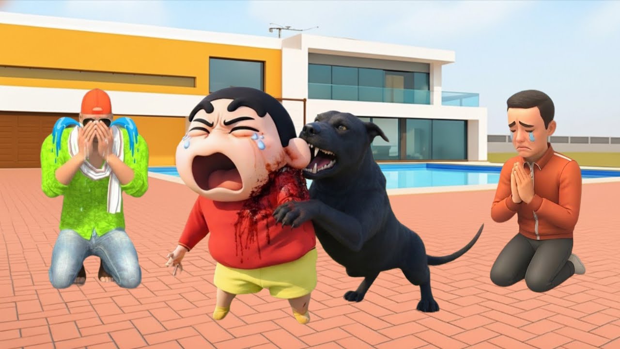Shinchan Ko Dog Ne Kaat Liya😭💥 Indian Theft Auto Simulator | New Update
