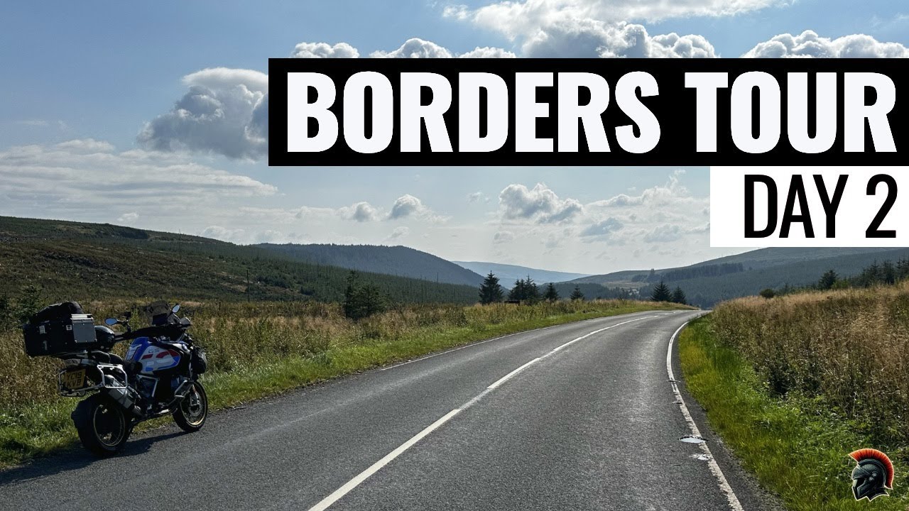 Solo MotoCamping | Epic Day in Northumberland National Park