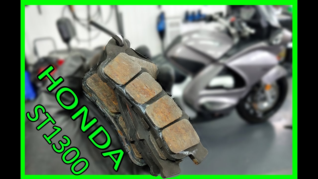 HONDA ST1300 - Comment remplacer TOUTES les plaquettes de freins en 5 Minutes