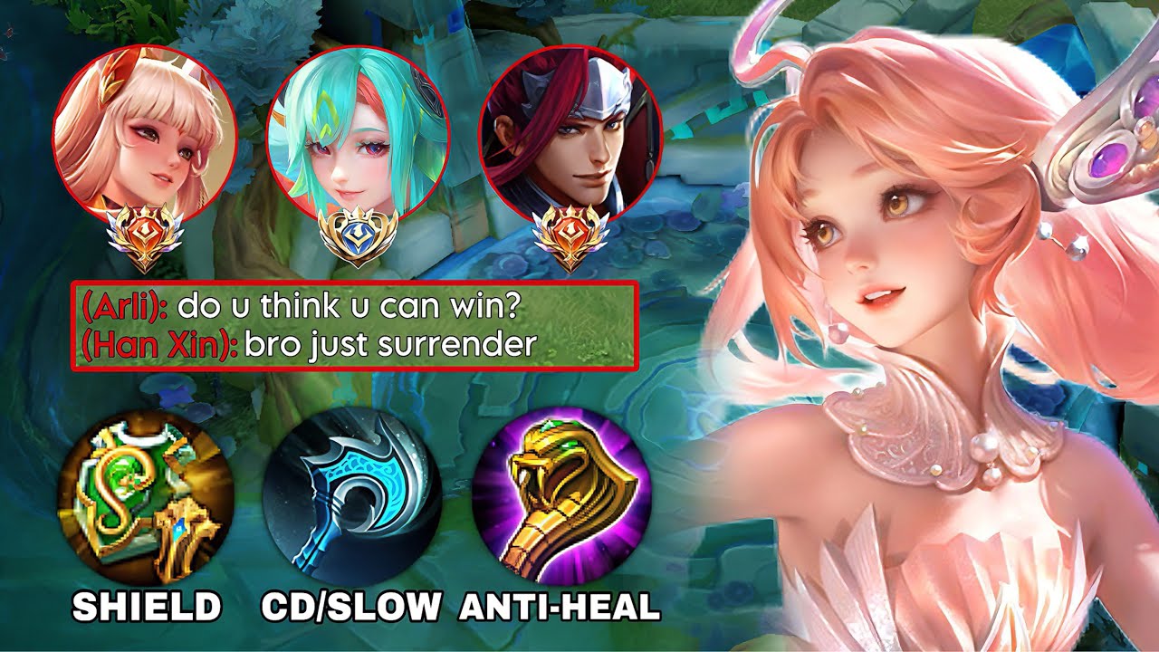 DOLIA DESTROYED META HEROES WITH HER INSANE SUSTAIN BUILD + PERFECT ROTATION | HONOR OF KING S7