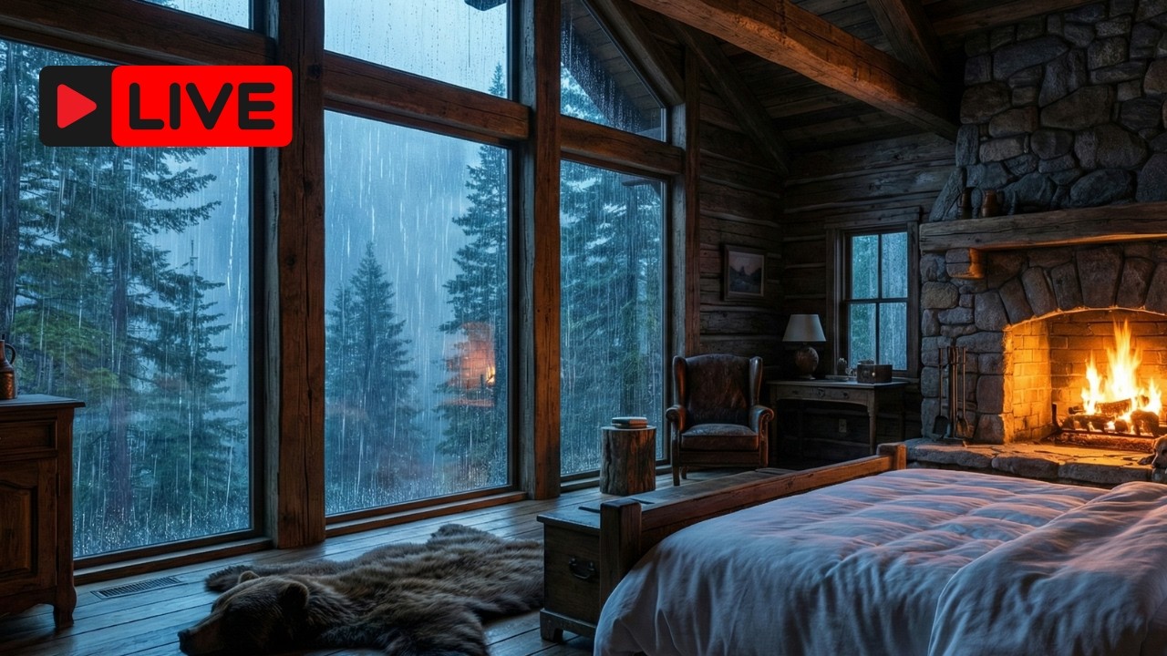 Night Downpour White Noise for Deep Sleep