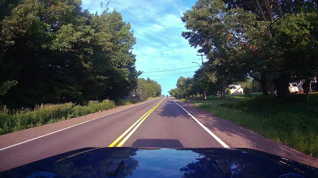 A Relaxing Summer Drive Through Rural Quebec