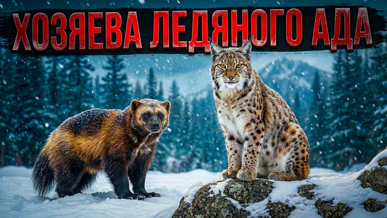 ХОЗЯЕВА ЛЕДЯНОГО АДА: 5 зверей, которые живут в −50°C