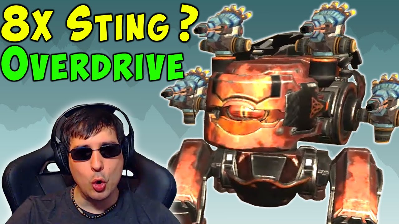 NEW Overdrive STING BLITZ - THat Really Hurts! War Robots Mk2 Gameplay WR