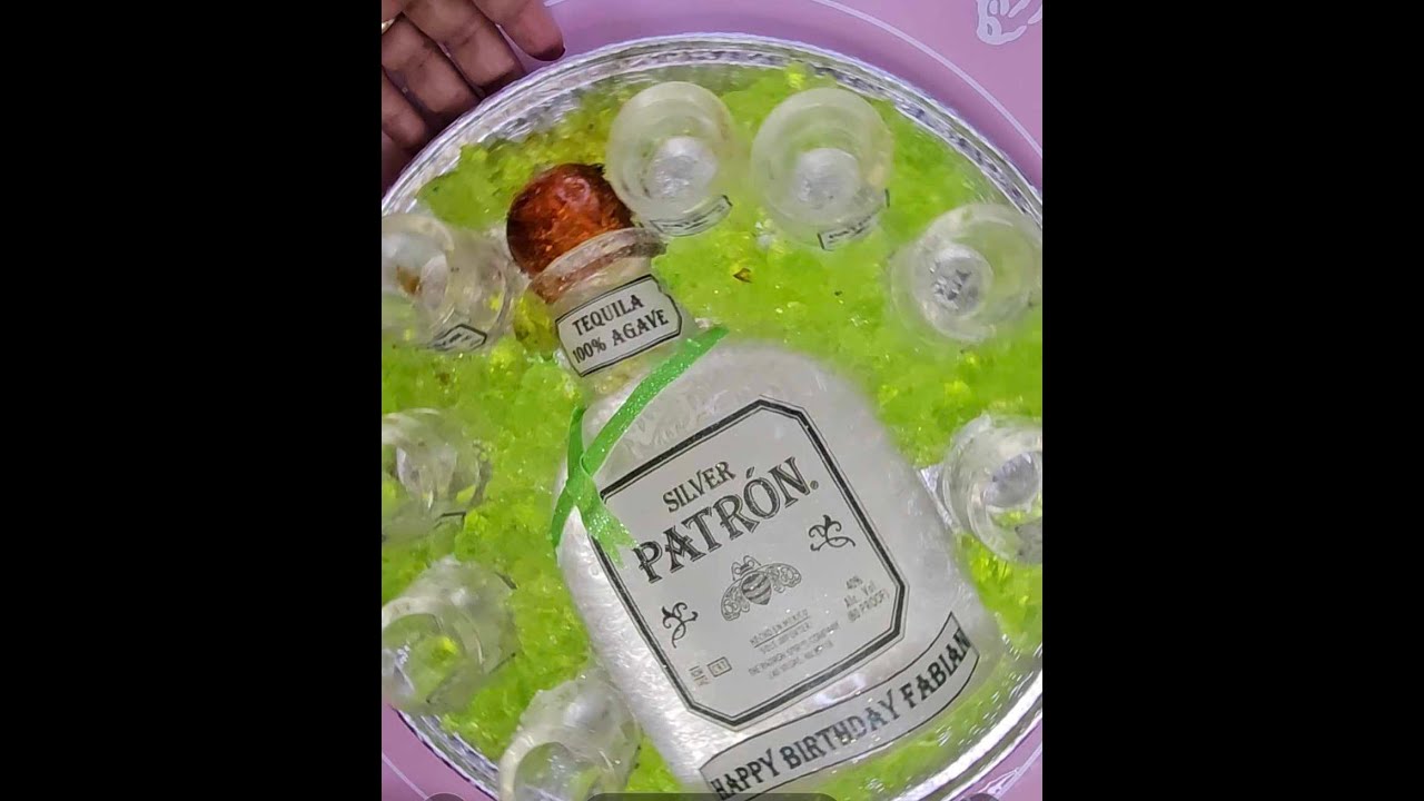 TEQUILA PATRON EN GELATINA