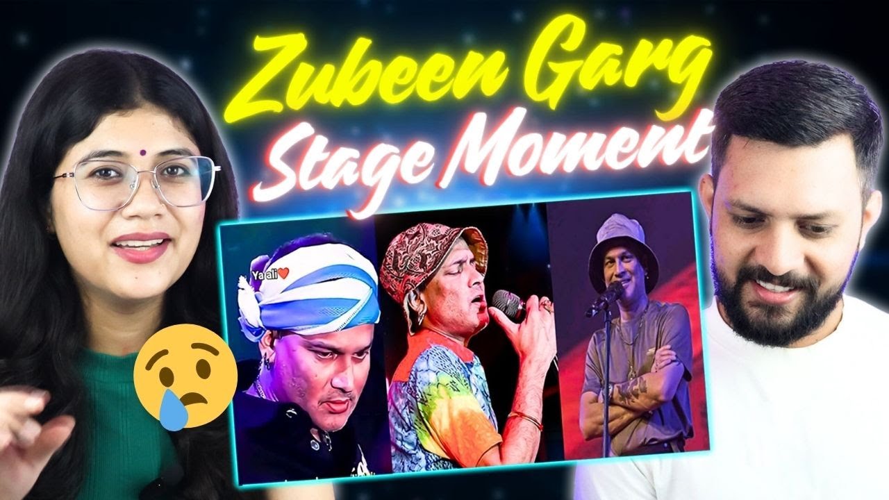 Zubeen Garg Stage Emotion Reaction 💔 | Assamese Icon Moments 🥺