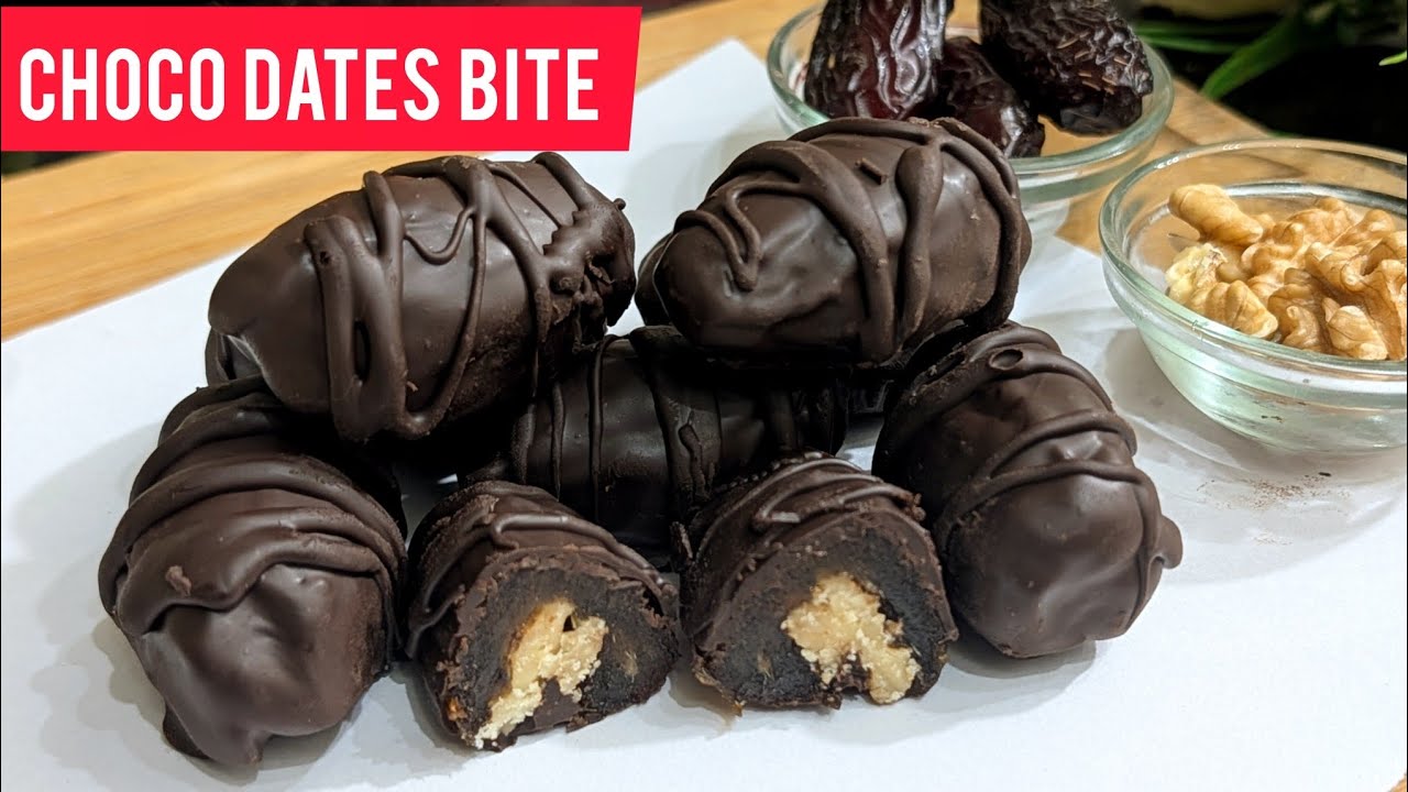 Chocolate Dates Bite Recipe🍫 | Ramadan Special Dessert Recipe | #SabirMunifa