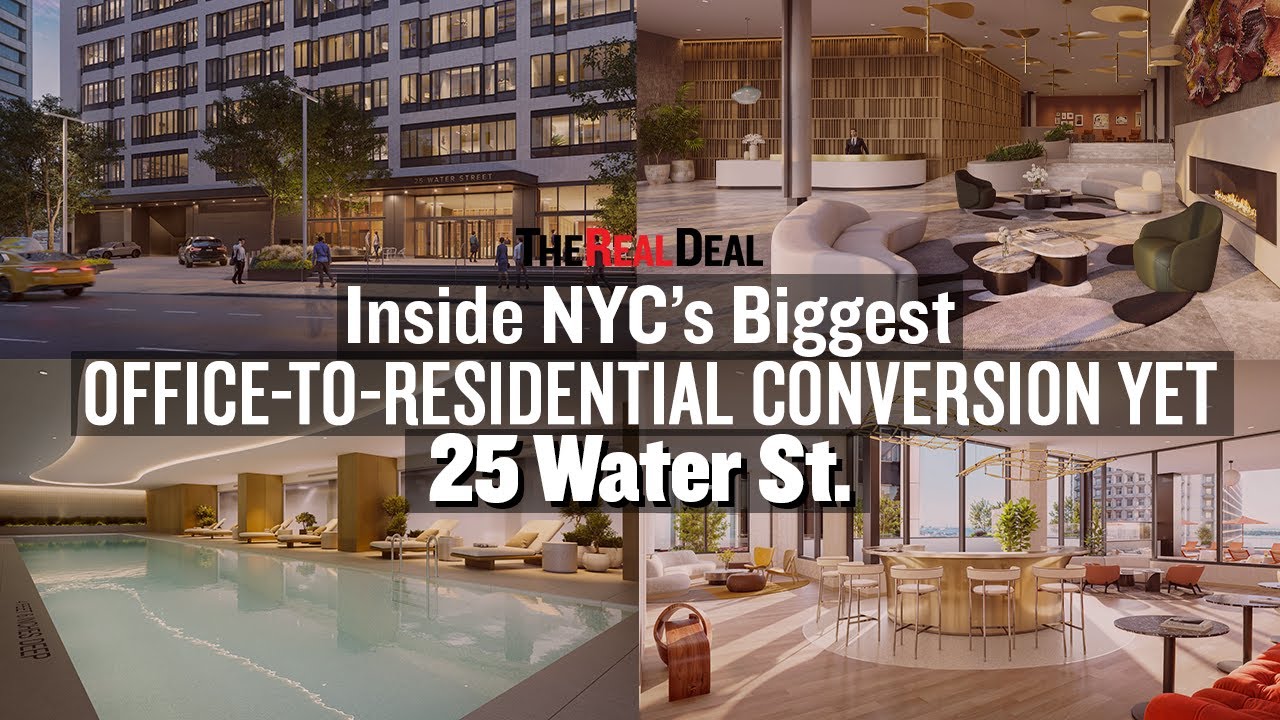 Inside the largest office to resi conversion in the country, 25 Water Street