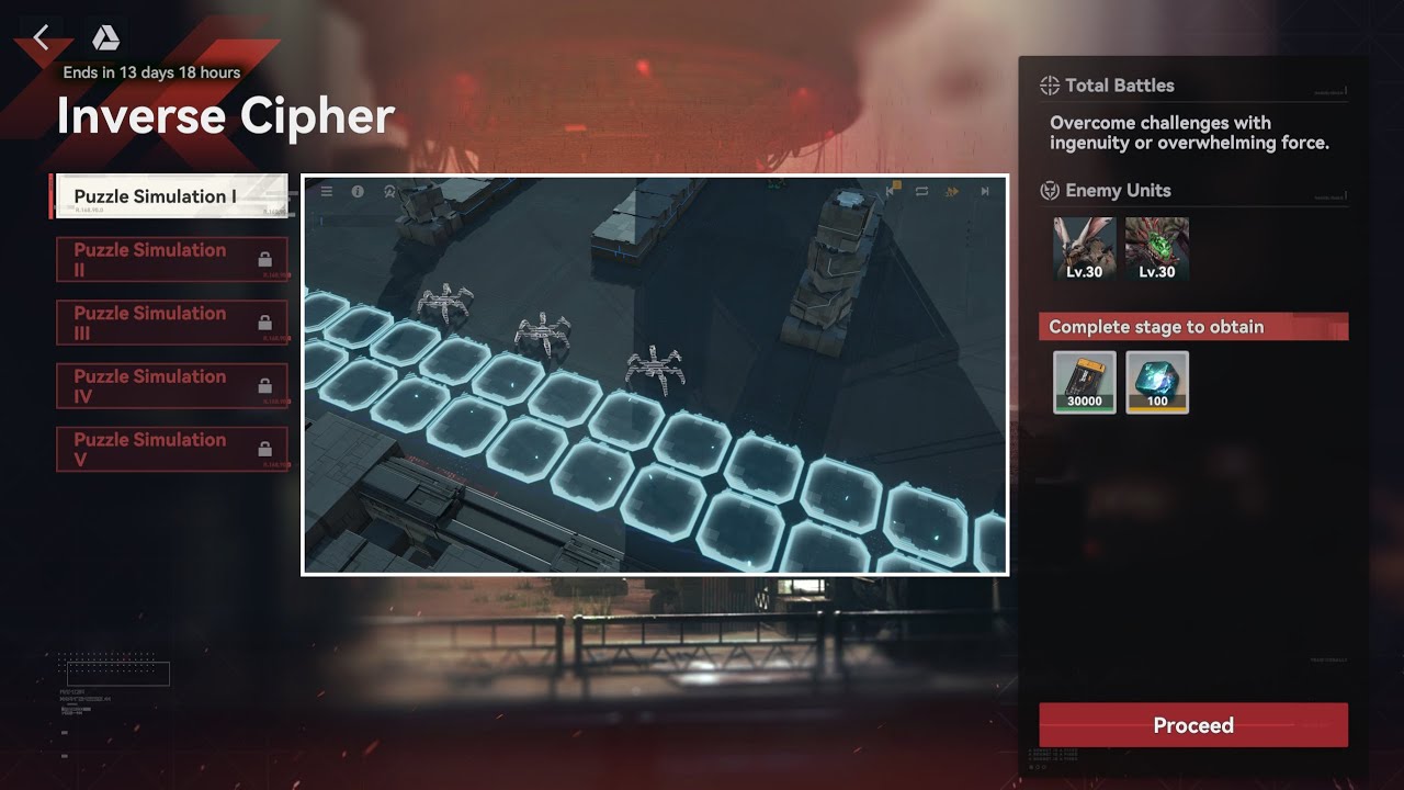 Girl's Frontline 2: Exilium - Inverse Cipher Puzzle Simulation I (DP-1-1) Guide