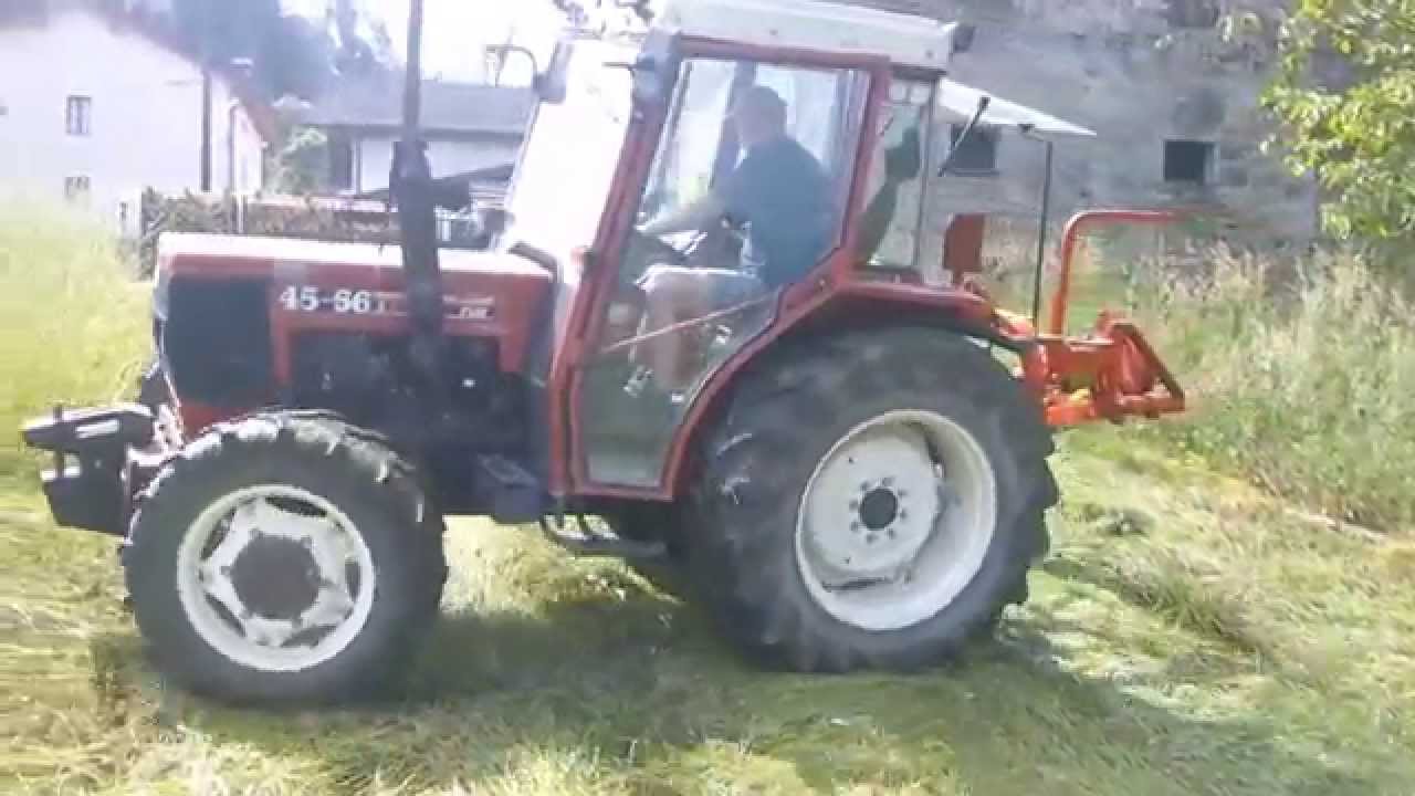 FiatAgri 45-66 con barra falciante Gaspardo