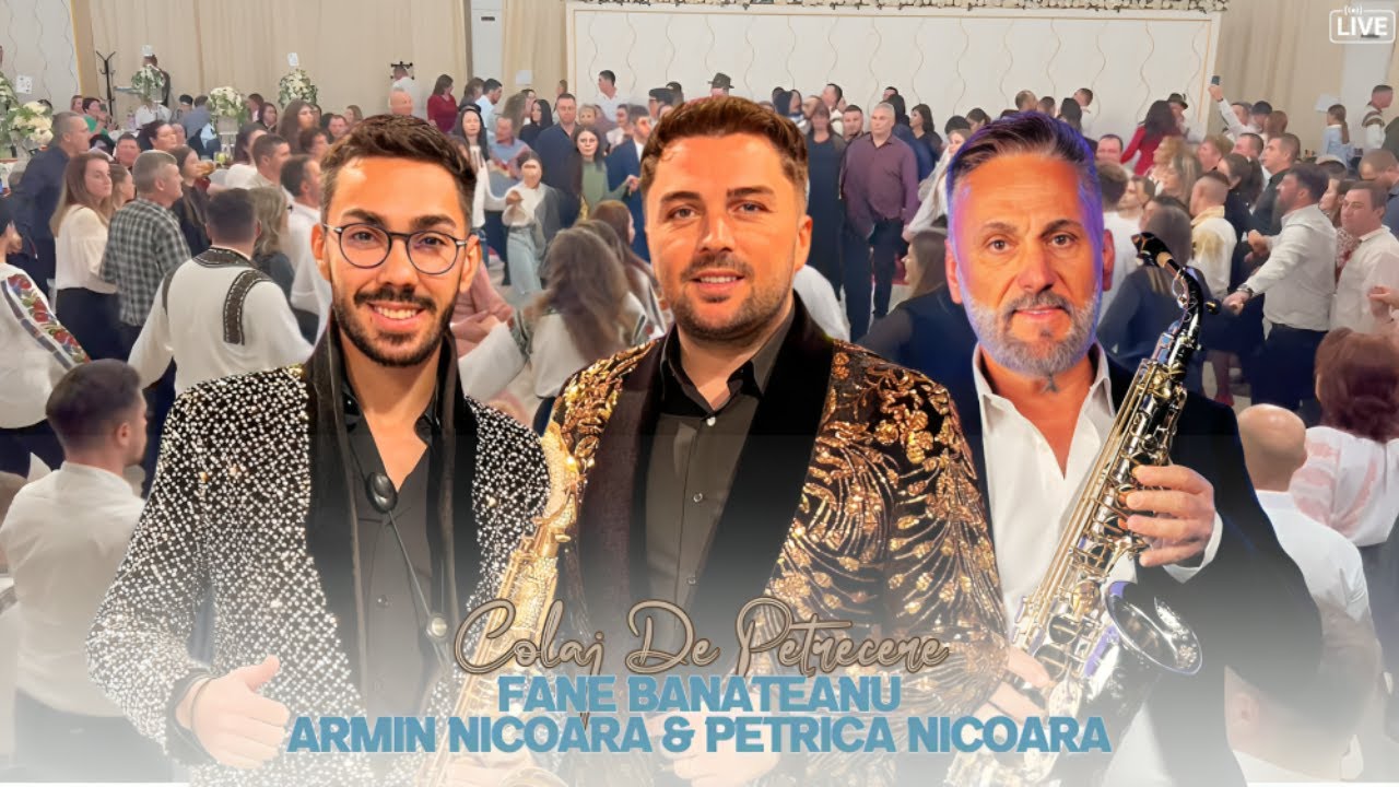Fane Banateanu, Armin Nicoara & Petrica Nicoara ✗ Colaj De Petrecere Live || Bal Cacica, Suceava