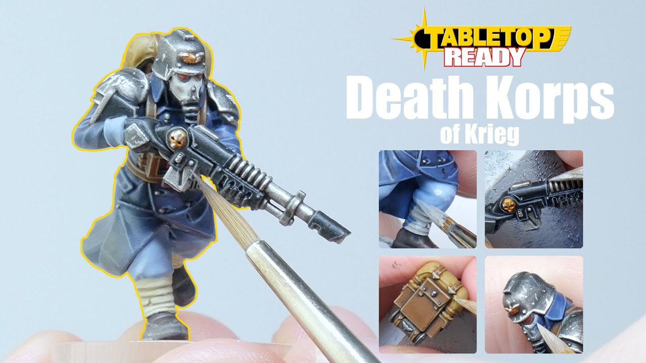 How to Paint  Death Korps of Krieg for the Astra Militarum