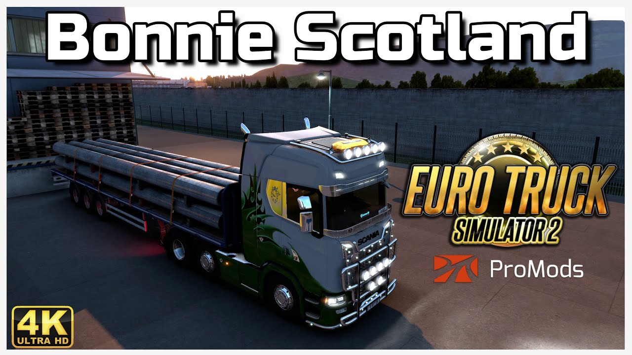 Promods 2.64 - Scotland Trip - Kirkwall to Portree | Euro Truck Simulator 2 in 4K & Music by Me