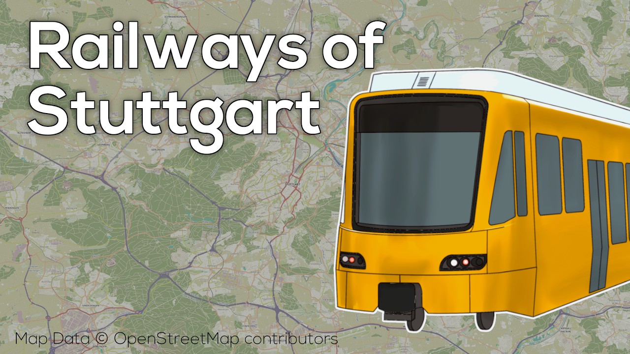 Эта транспортная система КРАЙНЕ сложна! | Stuttgart S-Bahn & Stadtbahn