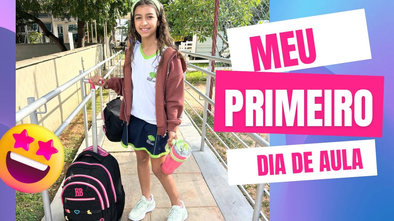 VLOG: PRIMEIRO DIA DE AULA DE 2026 #escola #primeirodiadeaula 
