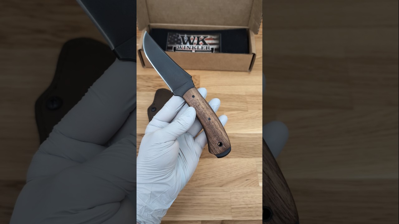 Blue Ridge Crusher with Walnut by Winkler Knives