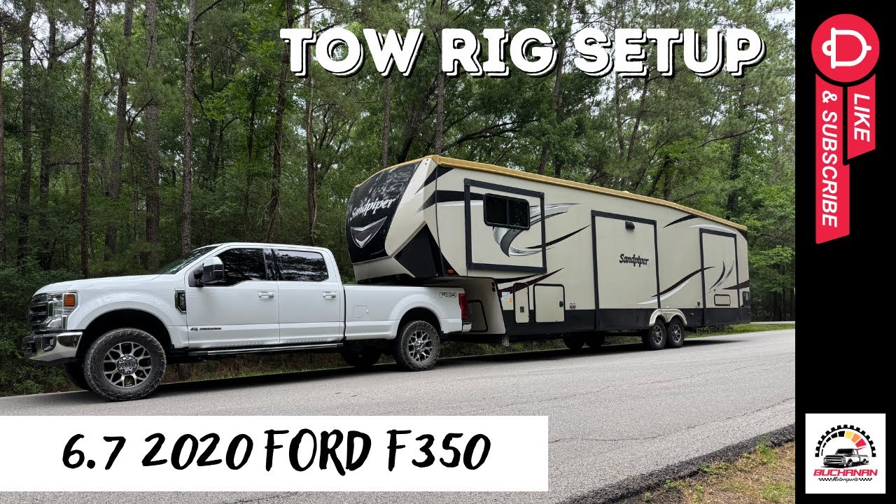 🔥 Ultimate Towing Setup for 2020 Ford F-350 6.7 Powerstroke Diesel - Full Walkthrough & Towing Tips!