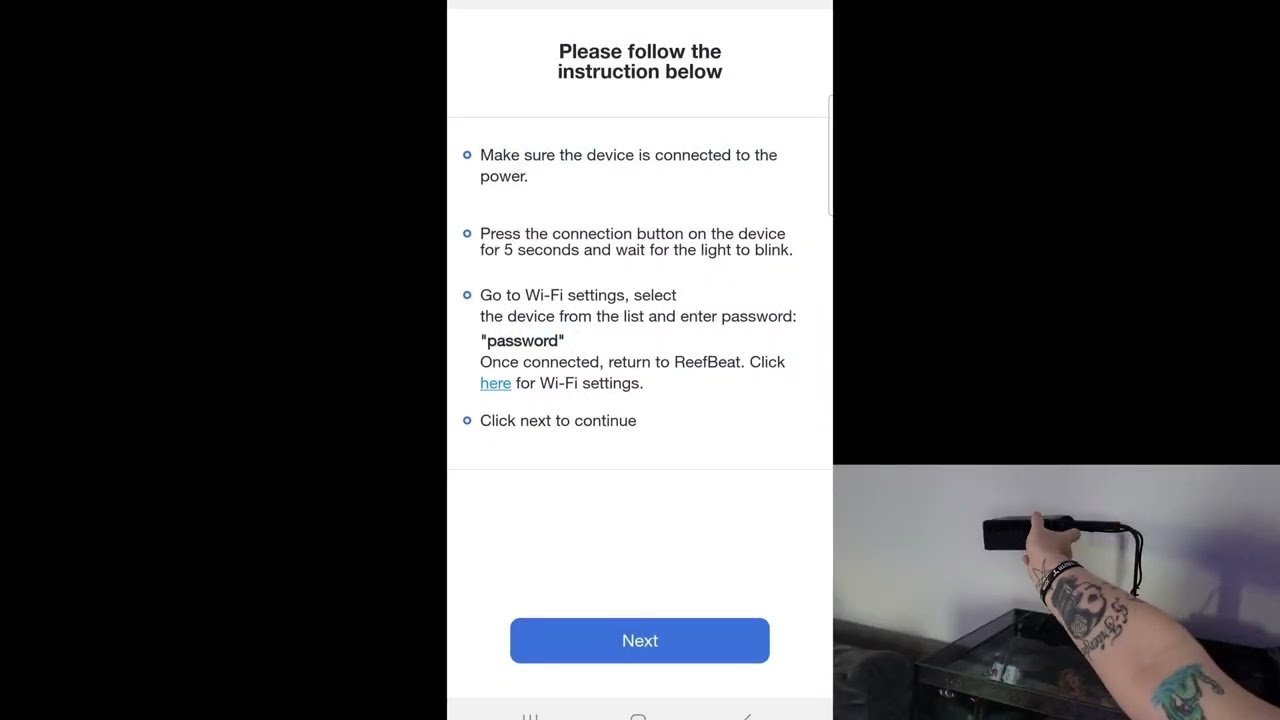 ReefBeat by RedSea App Setup