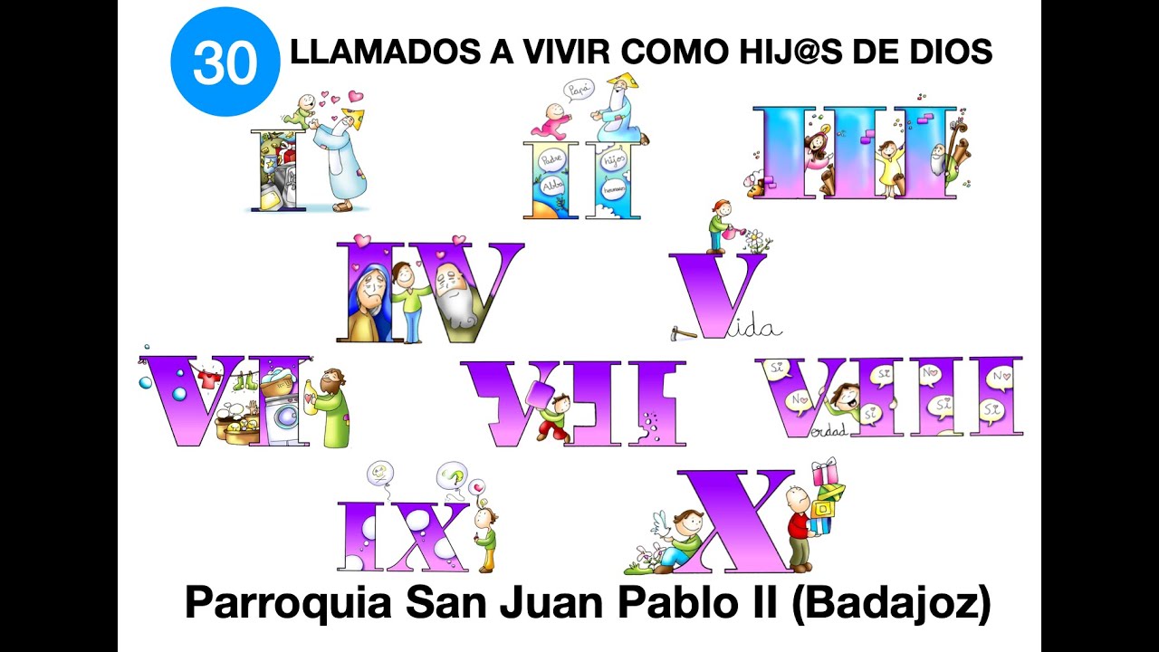 30  LLAMADOS A VIVIR COMO HIJ@S DE DIOS