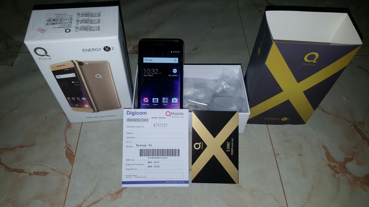 QMOBILE Energy X2 - Unboxing By Mobile World Urdu