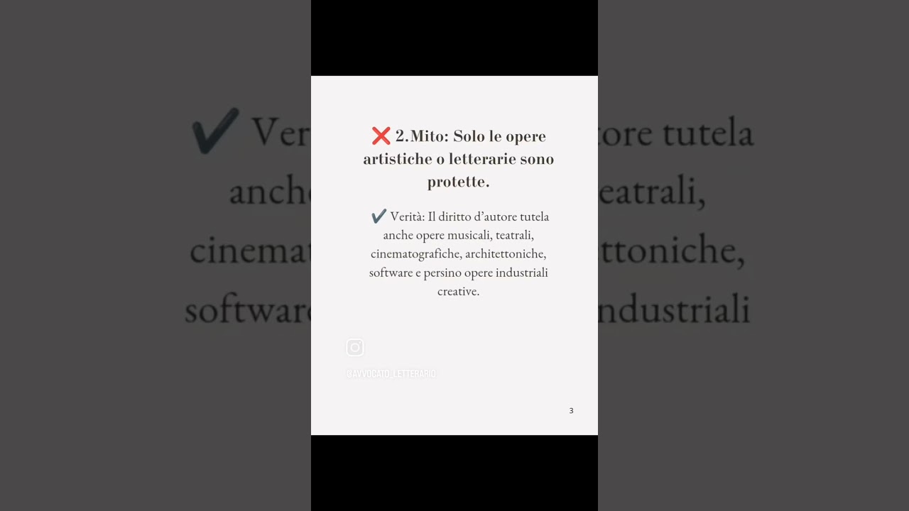 Tre miti da sfatare sul #copyright 8  #dirittodautore