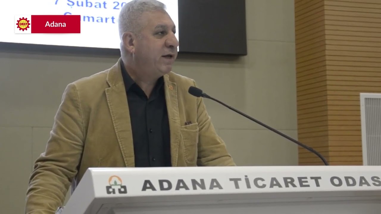 Genel Başkanımız Seyit Aslan Makina Mühendisleri Odası Adana Şubesi Kongresine katıldı
