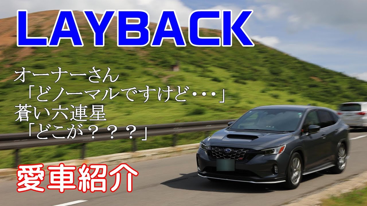 【愛車紹介 】レイバック