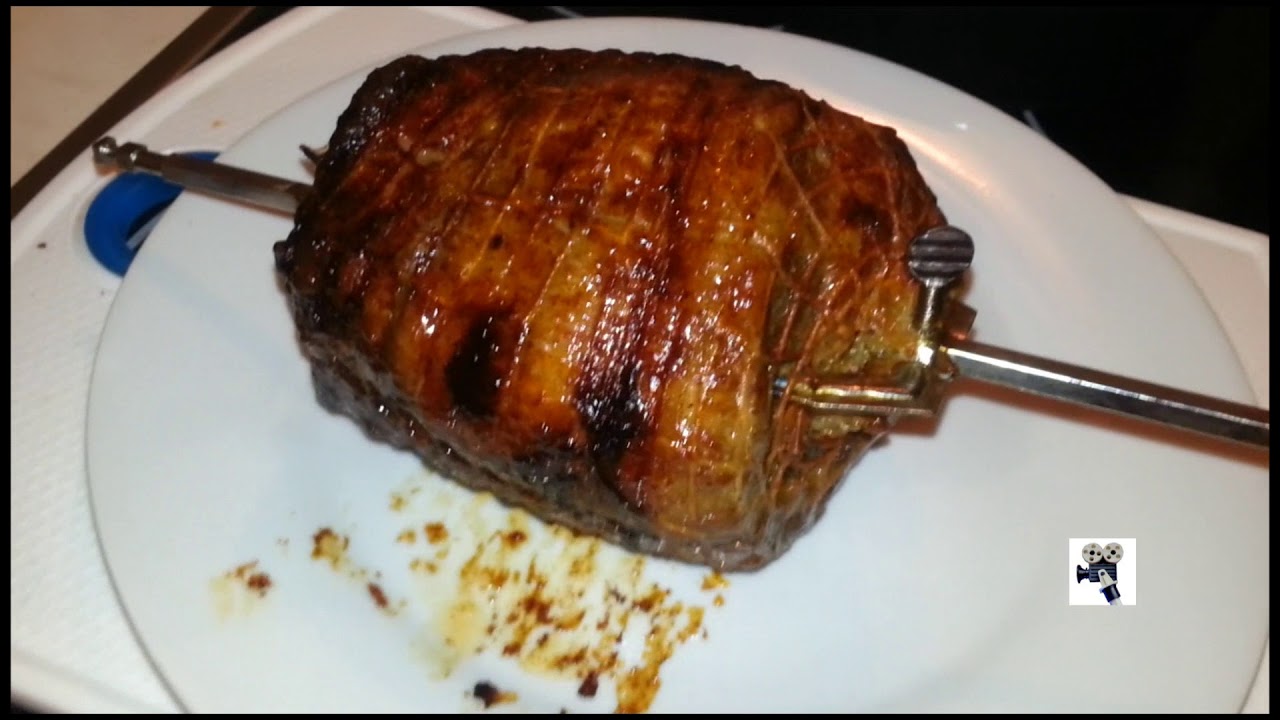 Spießbraten im Mini-Backofen