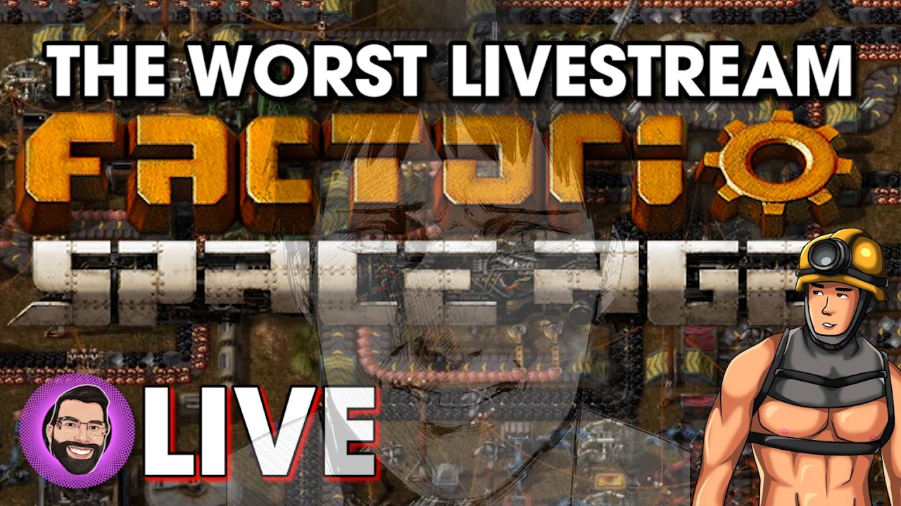 The Worst Livestream - Factorio: Space Age