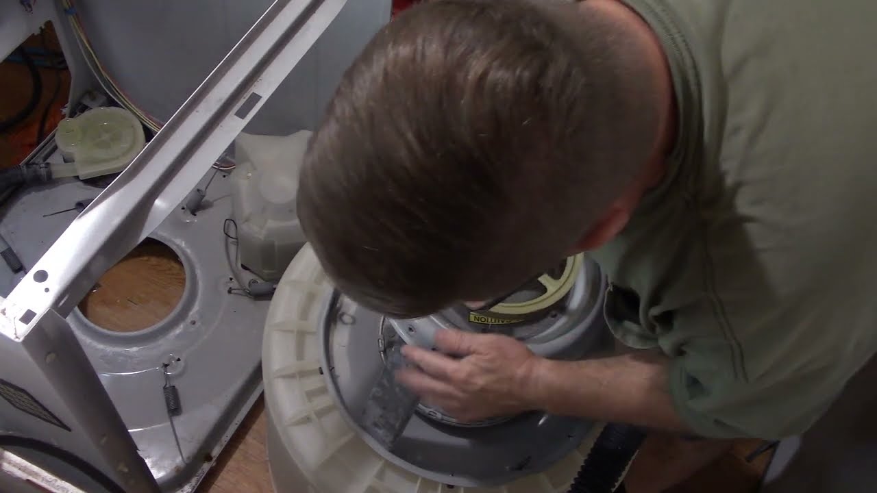 Ремонт Maytag Performa PAV2360AWW 2003 года, часть 1: разборка