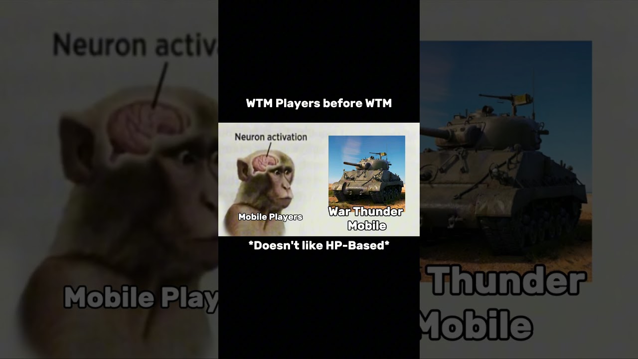 Warthunder Mobile players before WTM be like: