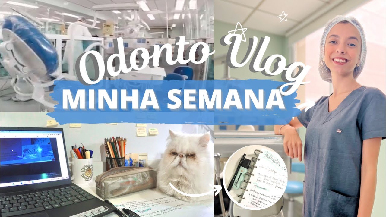ODONTO VLOG {clínica} compras +estudos ⭐️💉
