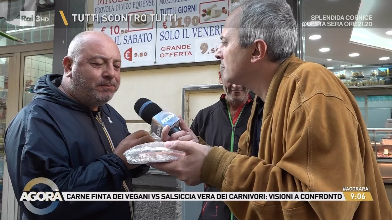 Vegani e carnivori - Agorà 19/12/2024