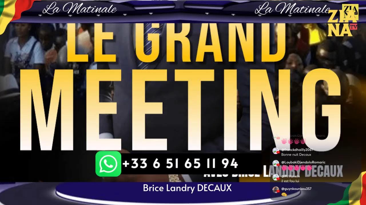 LE GRAND MEETING 07 Mars 2026