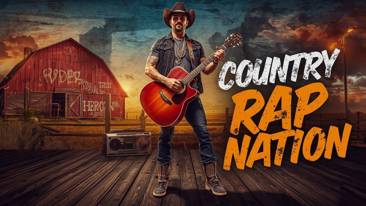 Country Rap Nation | Cowboy Meets Hip Hop | Guitar x Rap Fusion Art, Vol. 65
