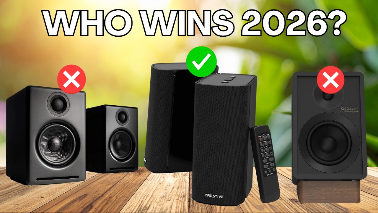 BEST PC Speakers in 2026 - Don't Waste $350 on Bad Sound! 🔊💰