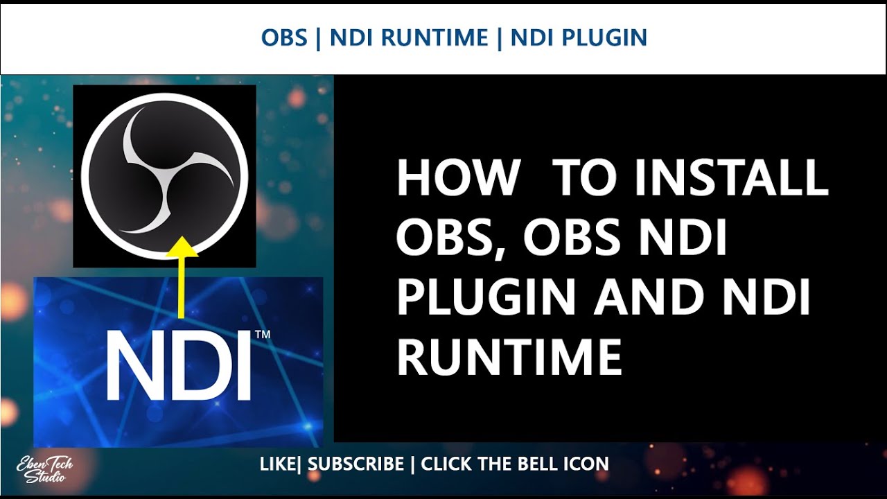 КАК УСТАНОВИТЬ ПЛАГИН OBS NDI И СРЕДУ ВЫПОЛНЕНИЯ NDI